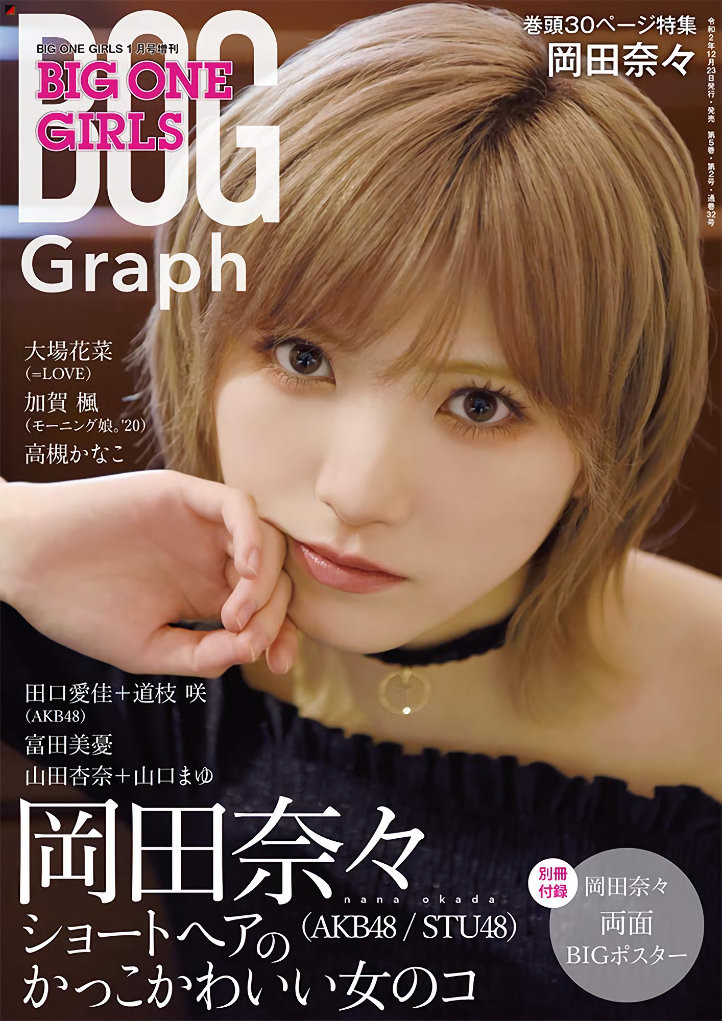 Okada Nana Cover Girl Of Big One Girls Graph Si Doitsu English