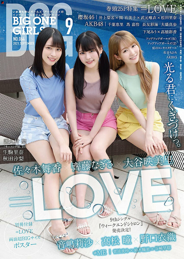 LOVE Cover Girls of „BIG ONE GIRLS“ – SI-Doitsu English