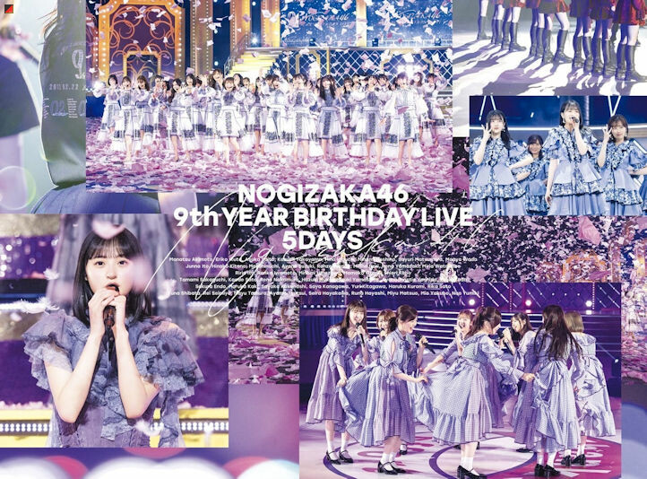 Nogizaka46 revealed Covers for 9th Anniversary Concert Blu-ray/DVD